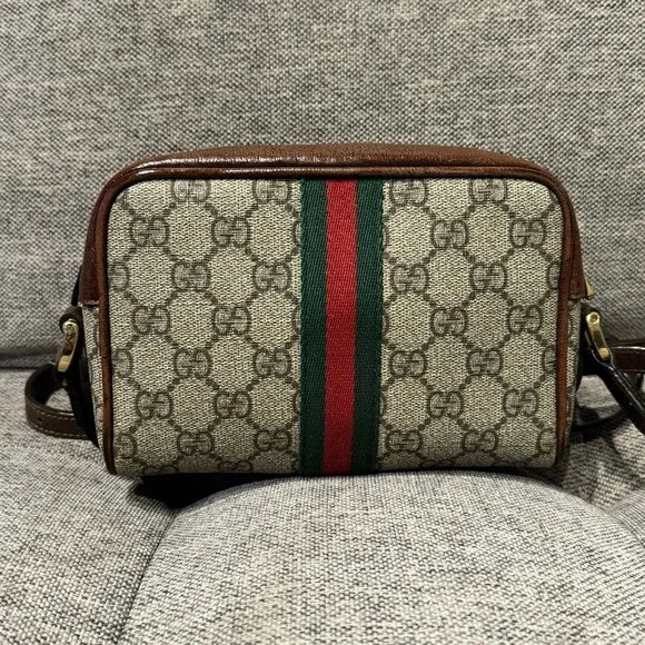 GUCCI OPHIDIA GG SUPREME MINI BAG - Picture 3 of 13